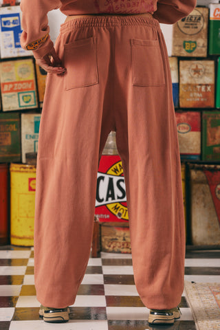 Cuff Leg Sweatpants Be Kind - Terracotta
