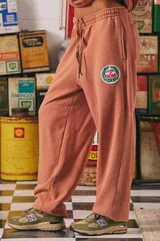 Cuff Leg Sweatpants Be Kind - Terracotta