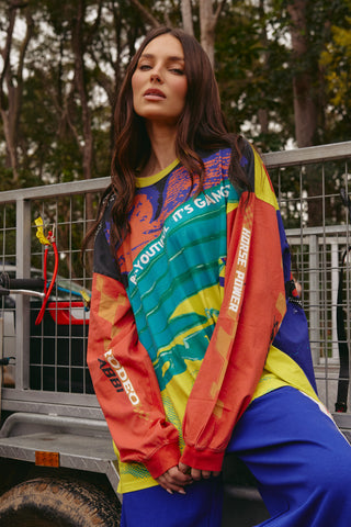 The It’s Gangster Tee Long Sleeve - Multicolour