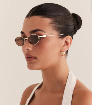 Mila - Gold/Brown