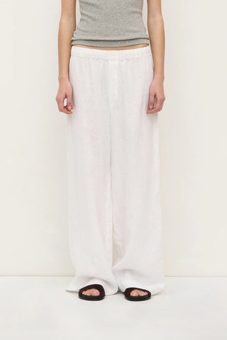 Everyday Linen Pants - White
