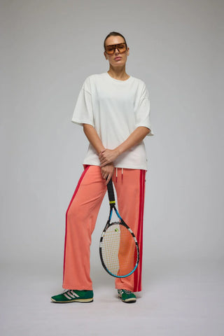 Corfu Terry Pants - Bougainvillea Pink