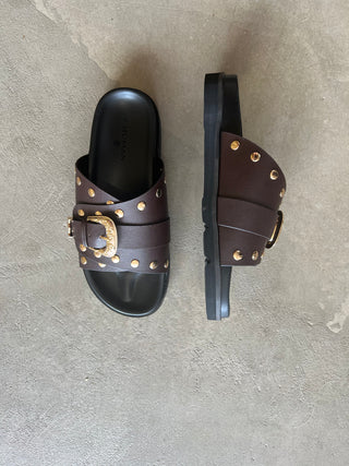 Aria Slide - Chocolate