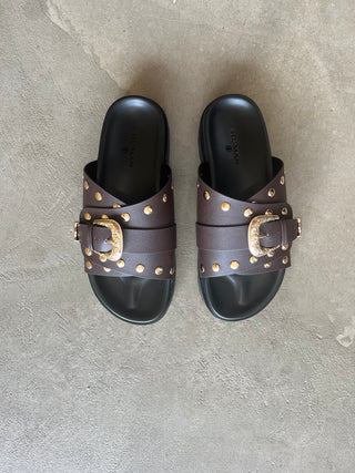 Aria Slide - Chocolate