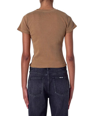 Classic Rib Tee - Teddy