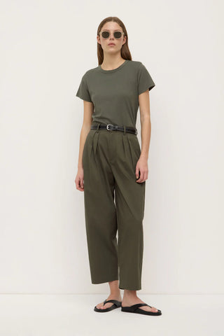 Geno Poplin Pants - Moss