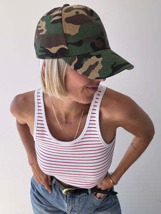 Camo Trucker Cap - Green camo
