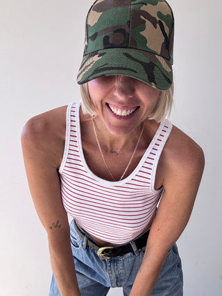 Camo Trucker Cap - Green camo