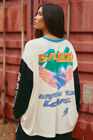 Don't Quit Your Daydream Long Sleeve Tee - Cream