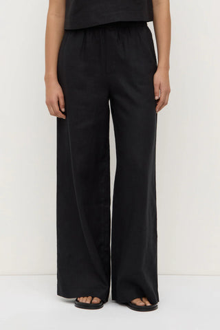 Everyday Linen Pants - Black