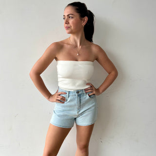 Venice Short - Bleached Vintage Blue