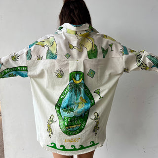 Don Julio long Sleeve Shirt - Mermaid