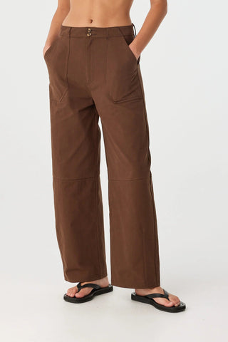 Akira Pant - Chocolate - Pants - Arcaa Movement - The Soho Movement