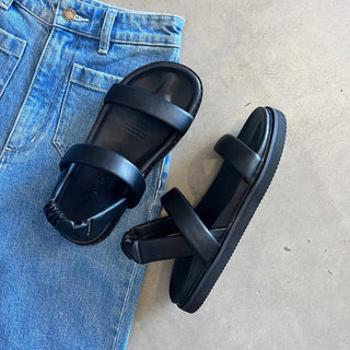 Algort Sandal - Black - Human Premium - The Soho Movement