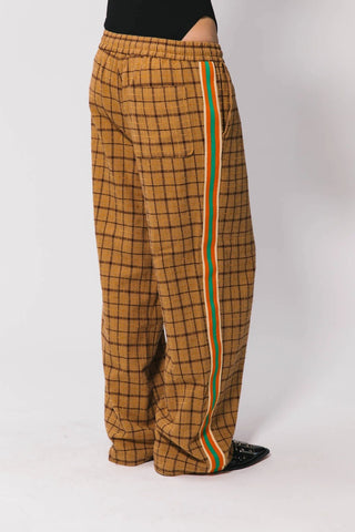 Baggy Vacay Pants - Check - Pants - Something Very Special - The Soho Movement