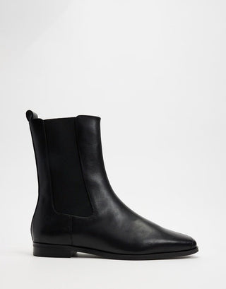 Beatrice Leather Boot - Black - Shoes - Assembly Label - The Soho Movement