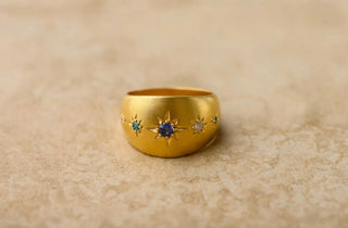 Celeste Ring - Gold - Jewelry - Indigo and Wolfe - The Soho Movement