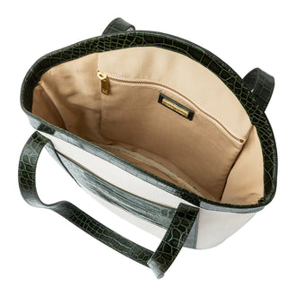 Chione Tote - Kelp Croc - Handbags - Sancia - The Soho Movement