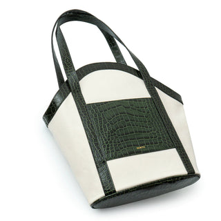 Chione Tote - Kelp Croc - Handbags - Sancia - The Soho Movement