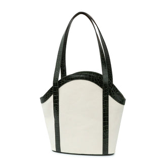 Chione Tote - Kelp Croc - Handbags - Sancia - The Soho Movement