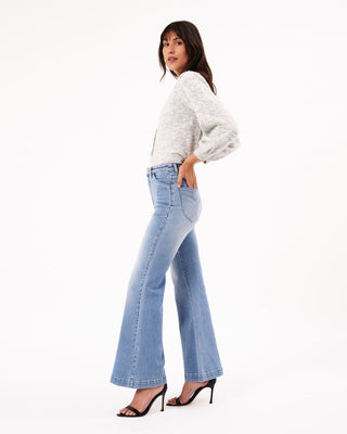 East Coast Flare Carly - Vintage Blue - Jeans - Rollas - The Soho Movement