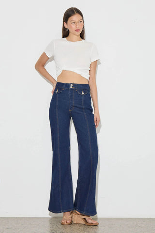 Eastcoast Flare - Celeste Riley Blue - Jeans - Rollas - The Soho Movement