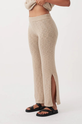 Emma Pant - Taupe - Knitted pants - Arcaa Movement - The Soho Movement