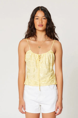Georgie Cami Jacquard - Limoncello - Rollas - The Soho Movement