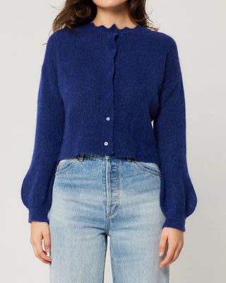 Lace Knit Cardigan - Marine - Cardigan - Rollas - The Soho Movement