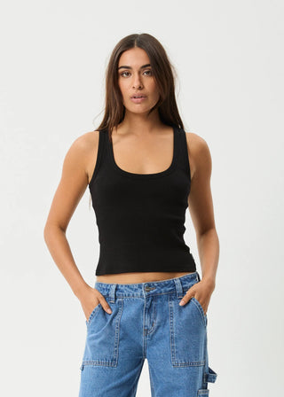 Layden Singlet - Black - Singlet - Afends - The Soho Movement