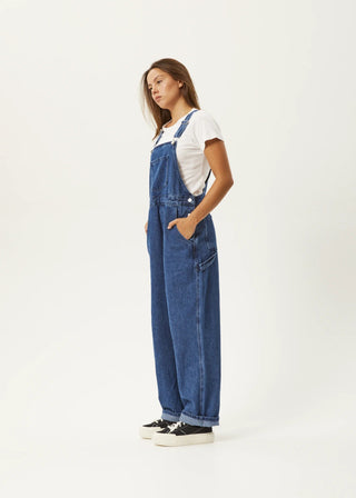 Louis Hemp Baggy Overalls - Authentic Blue - Overalls - Afends - The Soho Movement
