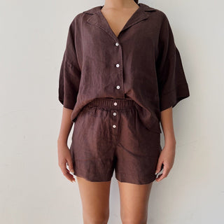 Lounge Linen Short - Chico - Nude Lucy - The Soho Movement
