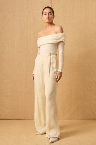 Nomad Top - Cream - Long sleeve tops - MØN RENN - The Soho Movement