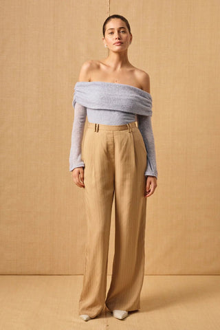 Nomad Top - Vintage Blue - Long sleeve tops - MØN RENN - The Soho Movement