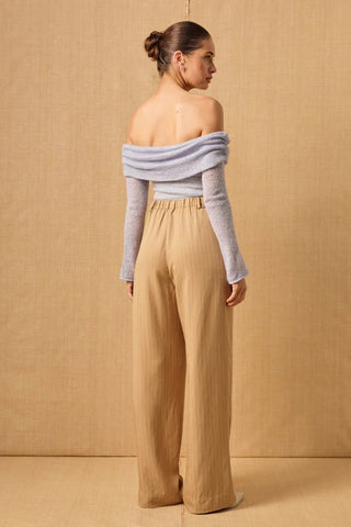 Nomad Top - Vintage Blue - Long sleeve tops - MØN RENN - The Soho Movement