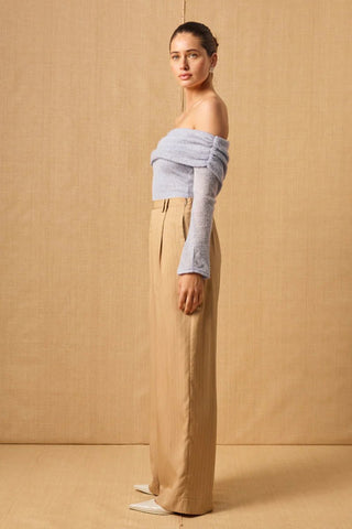 Nomad Top - Vintage Blue - Long sleeve tops - MØN RENN - The Soho Movement