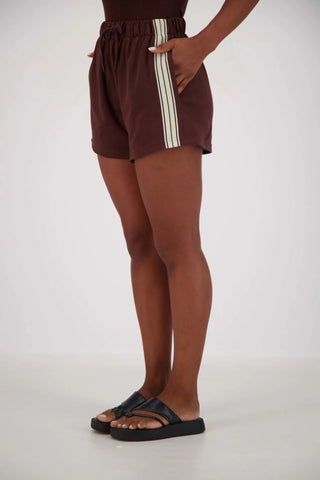 Panarea Shorts - Brown - Shorts - Jasmine Alexa - The Soho Movement