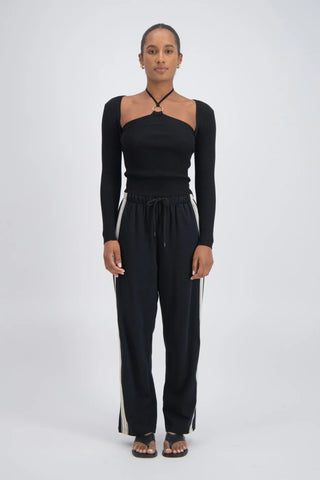 Panarea Trackpant - Black - Trackpants - Jasmine Alexa - The Soho Movement