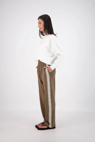 Panarea Trackpant - Olive - Trackpants - Jasmine Alexa - The Soho Movement