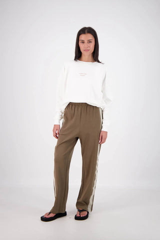 Panarea Trackpant - Olive - Trackpants - Jasmine Alexa - The Soho Movement
