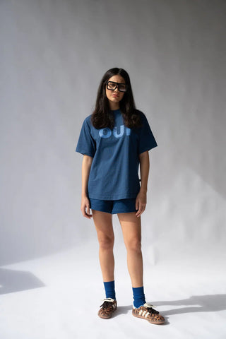 Parisienne Tee - Midnight Blue - Tees - Araminta James - The Soho Movement