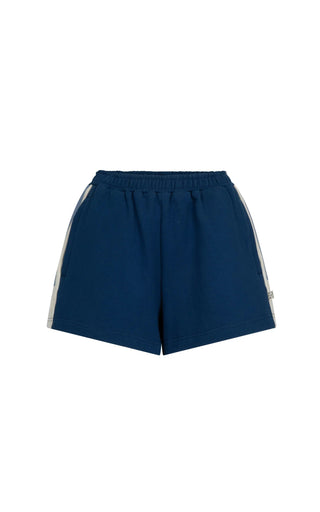 Parisienne Track Short - Midnight Blue - Shorts - Araminta James - The Soho Movement