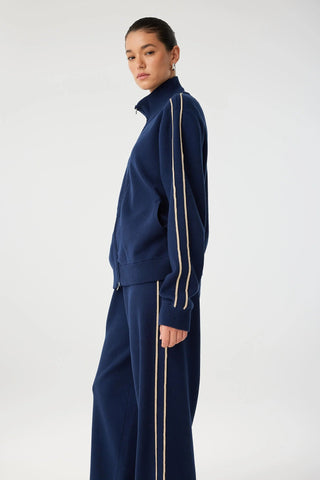 Rome Pant - Navy - Knitted pants - Arcaa Movement - The Soho Movement