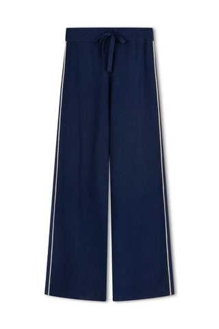 Rome Pant - Navy - Knitted pants - Arcaa Movement - The Soho Movement