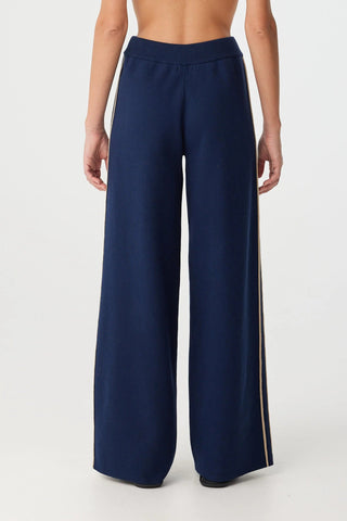 Rome Pant - Navy - Knitted pants - Arcaa Movement - The Soho Movement