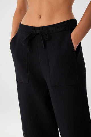 Rylan Pant - Black - Knitted pants - Arcaa Movement - The Soho Movement