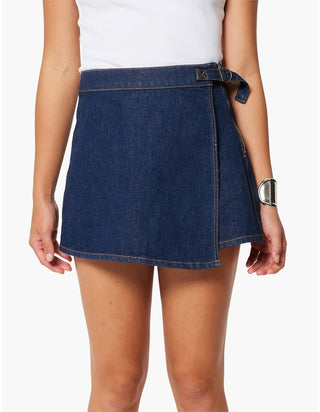 Skort True Rinse - Denim skirt - Rollas - The Soho Movement