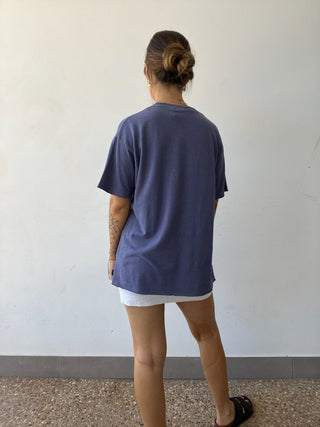 Slay Oversized Hemp Tee - Washed Marlin - Tees - Afends - The Soho Movement