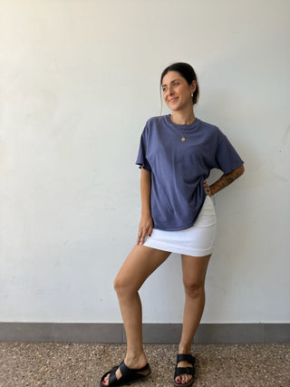 Slay Oversized Hemp Tee - Washed Marlin - Tees - Afends - The Soho Movement