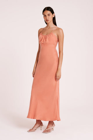 Sol Cupro Dress - Watermelon - Nude Lucy - The Soho Movement